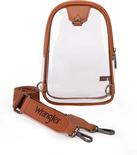 Vista 6 de Wrangler Crossbody Sling Bag for Women with Strap