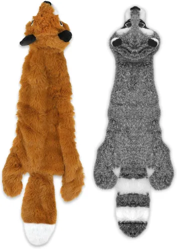 Vista 25 de Best Pet Supplies Juguetes chirriantes para perros con tela suave y duradera para mascotas pequeñas, medianas y grandes, juguete interactivo