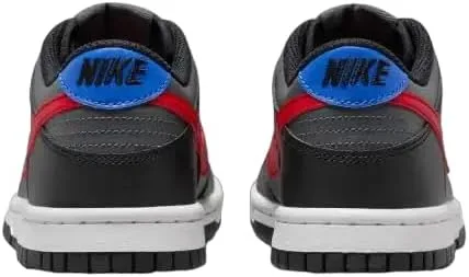 Vista 4 de Nike Zapatillas Dunk Low Big Kid, NegroUniversity Rojo-blanco
