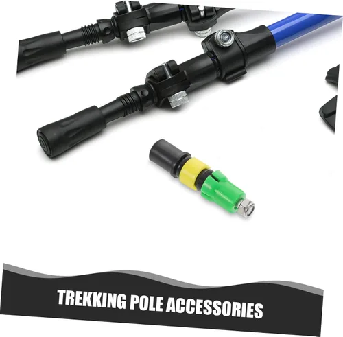 Vista 6 de POPETPOP Trekking Protector Shock Absorbing Expansion Tube for Enhanced Stability and Support Lightweight Trekking Stick Accessory for Hiking and
