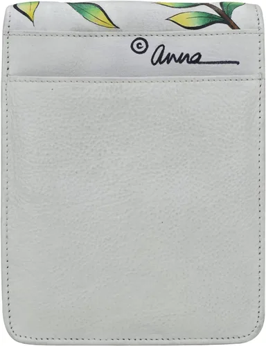 Vista 2 de Anna by Anuschka Women's Hand-Painted Leather Flap Convertible Crossbody Belt Bag