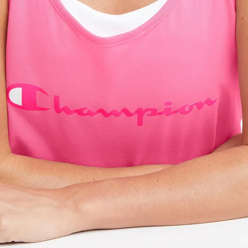 Vista 4 de Champion Women's Tank Top, Cotton Tank for Women, Cotton, Multiple Colors, Classic Script