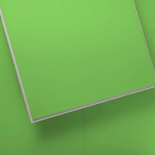 Vista 9 de Lucida Surfaces Azulejos de vinilo de lujo Pisos entrelazados para instalación de bricolaje Tablones de aspecto de color sólido Creamsicle