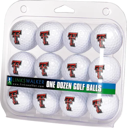 Vista 43 de LinksWalker Bolas de golf universitarias 12 bolas de regalo, tamaño reglamentario, bolas de 2 piezas