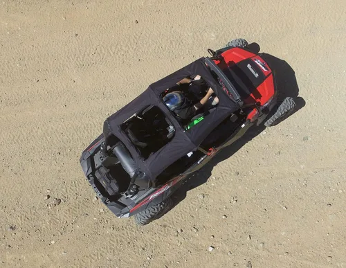 Vista 8 de Nelson Rigg - Tapa blanda convertible Polaris RZR de 2 plazas con techo corredizo