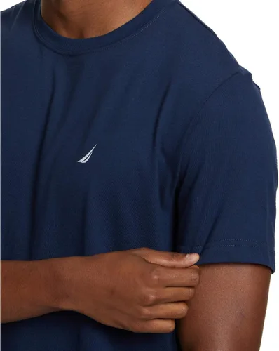 Vista 3 de Nautica Mens Anchor Crew Neck Sleep Shirt