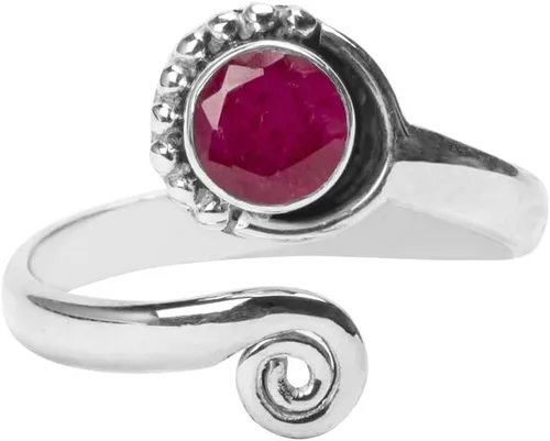 Vista 18 de Anillo de dedo del pie de piedra preciosa de plata de ley 925, joyería para el cuerpo, anillo de dedo del pie de la mano de la mano de la piedra