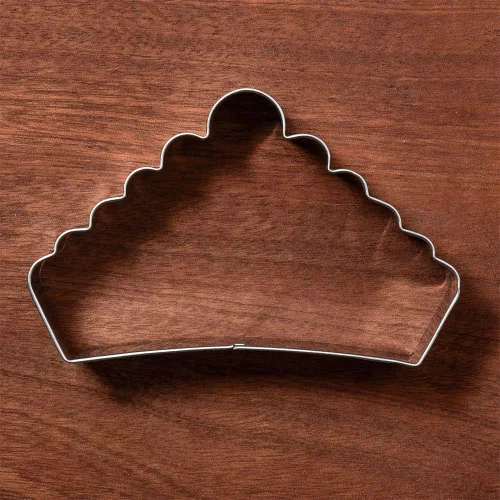 Vista 4 de LILIAO Cortador de galletas Princess Crown - 4,3 x 2,6 - Acero inoxidable