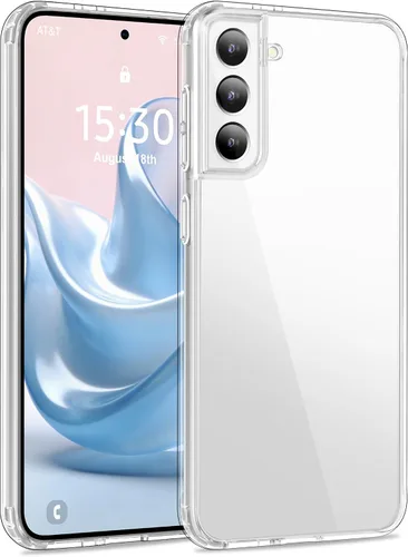 Vista 23 de USLAI - Carcasa para Samsung Galaxy S23 5G, soporte de anillo de cámara Negro