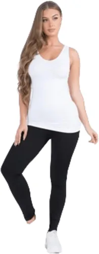 Vista 4 de Camiseta sin mangas reversible sin costuras para mujer