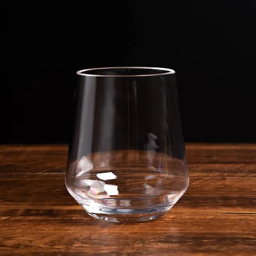 Vista 4 de KX-WARE Vasos de vino acrílicos irrompibles de 16 onzas sin tallo, vasos de plástico multiusos, juego de 6 vasos transparentes aptos