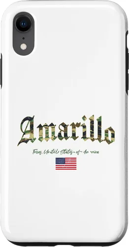 Vista 24 de iPhone 16 Amarillo Gothic Design Camouflage Version Case