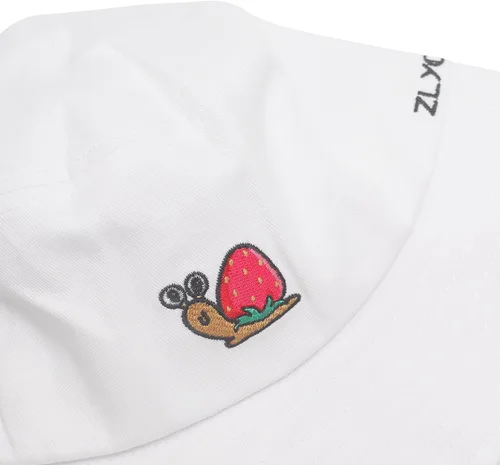 Vista 5 de ZLYC Gorra de pescador bordada de moda unisex para hombres y mujeres