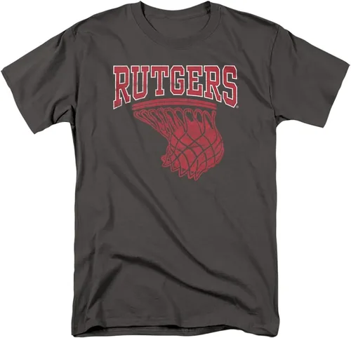 Vista 11 de Rutgers University Camiseta unisex para adultos con aro de baloncesto