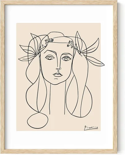 Vista 36 de HAUS AND HUES Matisse - Lámina de arte moderno minimalista - Arte de pared estético de Henri Matisse, póster abstracto para cuarto de dormitorio