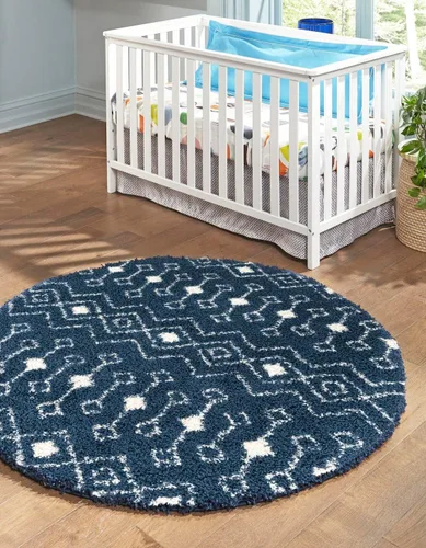 Vista 59 de Unique Loom Moroccan Trellis Shag Collection - Alfombra de área - Meknes (2 pies 2 pulgadas x 3 pies 1 pulgada, rectangular, marrón claro/marfil)