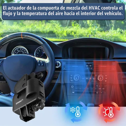 Vista 6 de Actuador de puerta de mezcla para Jeep Grand Cherokee y Dodge Durango 11-2013