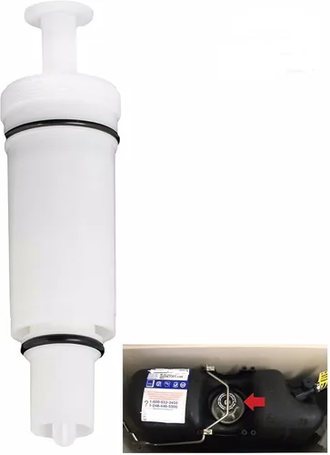 Vista 2 de Reemplazo para conjunto de cartucho de válvula de descarga Sloan Flushmate, C-100500-K