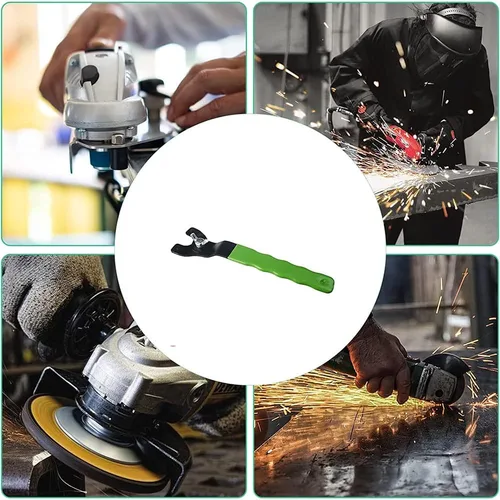 Vista 6 de Utoolmart Llave de amoladora angular de 0.472-1.850 in, amoladora ajustable, llave de tuerca de bloqueo para amoladoras, 1 unidad