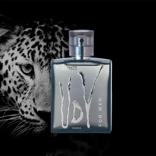 Vista 6 de Udv Black By Ulric de Varens Eau De Toilette Spray para hombre de 3.4 oz