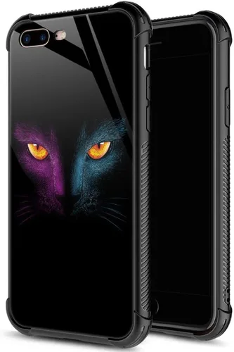 Vista 39 de ZHEGAILIAN Funda para iPhone 7/8 Plus, protección de grado militar, esquinas a prueba de golpes, funda antiarañazos para iPhone 7/8 Plus, girasol