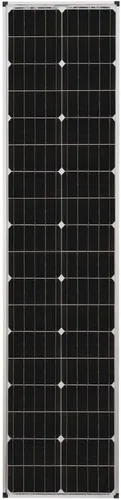 Vista 3 de Zamp Solar Kit de panel solar de montaje en techo "largo" de 90 vatios de la serie Legacy para techos curvos con controlador de carga digital.