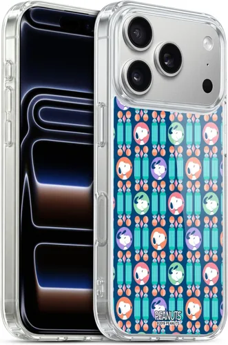 Vista 67 de Head Case Designs Snoopy Deco Dreams - Funda de gel suave con licencia oficial de Peanuts Blue Pattern compatible con Apple iPhone 7 Plus/iPhone 8