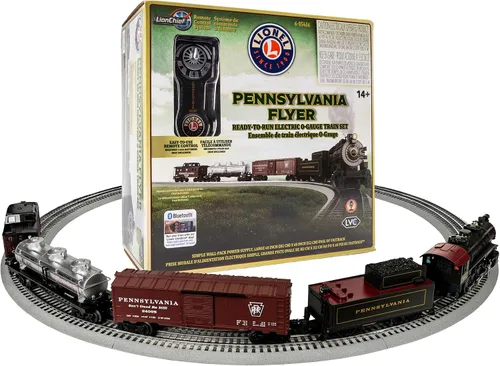 Vista 3 de Lionel Pennsylvania Flyer Tren eléctrico de escala O con Bluetooth 5.0 y control remoto