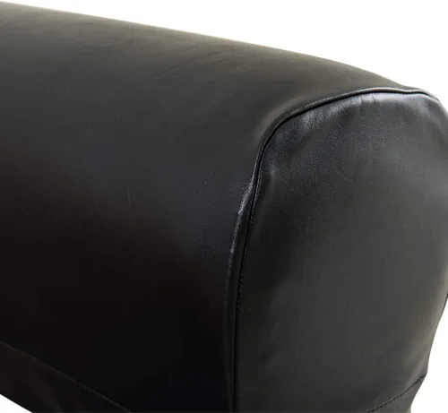Vista 6 de Sander Juego de 2 fundas para reposabrazos de sofá, funda elástica para sillón, de piel sintética, antideslizante, protector de muebles para sofá