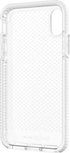 Vista 10 de Tech21 Evo Check - Funda delgada para iPhone X/XS, color blanco transparente, protección inalámbrica y resistente