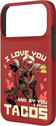 Vista 67 de Marvel Deadpool I Love You and by You I Mean Tacos - Carcasa para iPhone 17