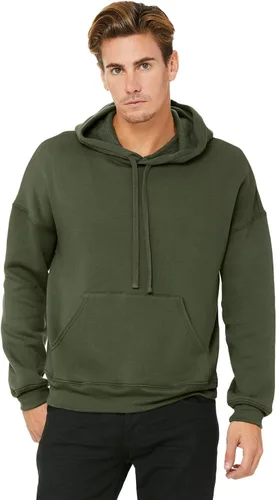 Vista 2 de Bella Canvas - Sudadera con capucha para hombre (3729)
