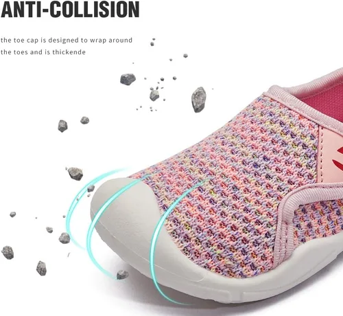 Vista 3 de GUBARUN - Zapatos tenis para niños y niñas, ligeros y transpirables