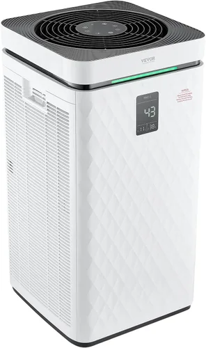 Vista 11 de VEVOR Purificador de aire 2 en 1 con humidificador, cubre hasta 1090 pies cuadrados en una hora, filtro True HEPA 11, silencioso de 22dB, filtra