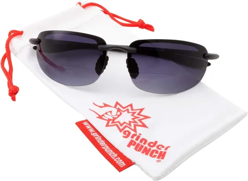 Vista 2 de grinderPUNCH Gafas de sol bifocales sin montura para hombre