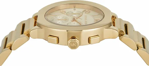 Vista 3 de Michael Kors Gramercy - Reloj de pulsera cronógrafo de acero inoxidable para mujer
