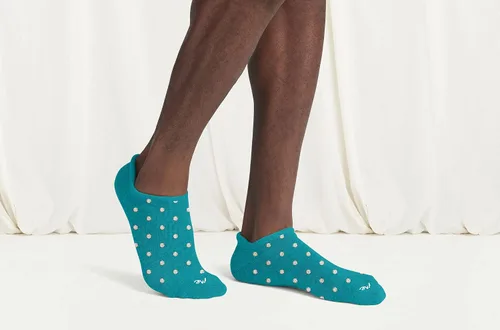 Vista 2 de MeUndies Calcetines tobilleros elásticos de algodón orgánico - Tela exclusiva de Tienda
