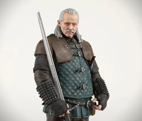 Vista 2 de Figura de Witcher 3 Wild Hunt VESEMIR