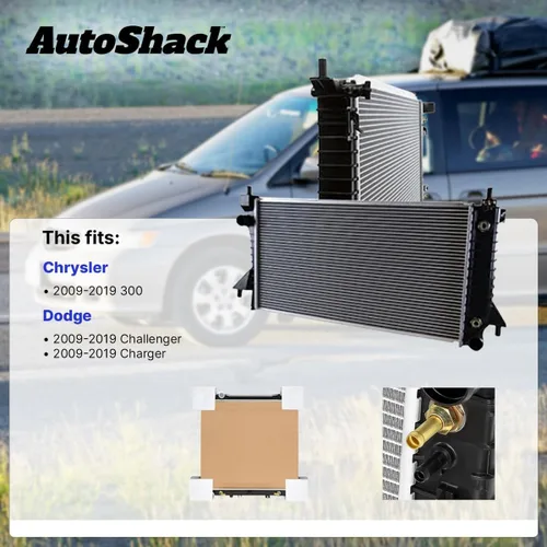 Vista 2 de Radiador AutoShack para Dodge Charger 2023