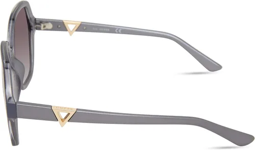 Vista 3 de GUESS Gafas de sol cuadradas geométricas de moda para mujer