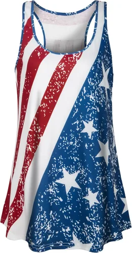Vista 71 de Cestyle - Camiseta sin mangas para mujer, cuello redondo, corte holgado, para entrenamiento