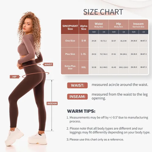 Vista 7 de SINOPHANT - Leggings de tiro alto para mujer, pantalones de yoga suaves para entrenamiento atlético, largos al tobillo