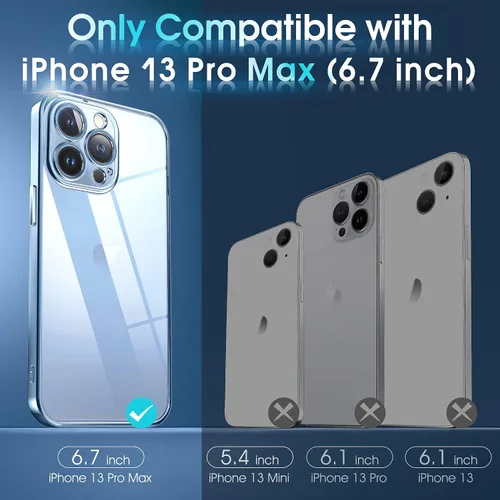 Vista 871 de Supdeal Funda cristalina transparente para iPhone 11, [No se amarillea] [Protección de la cámara] [Probado contra caídas de grado militar] Funda