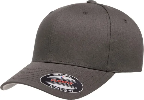 Vista 22 de Flexfit 5001 - Gorra de béisbol de sarga de algodón, 6 paneles Negro