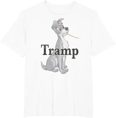 Vista 7 de Disney Lady and The Tramp Spaghetti Tramp - Camiseta para parejas