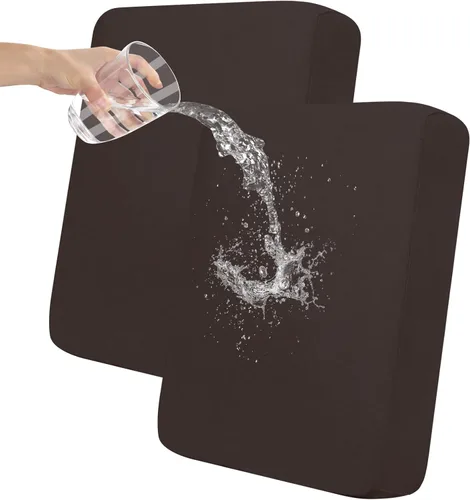Vista 38 de Easy-Going Funda de cojín 100% impermeable para asiento de sofá, funda de cojín elástica de muebles, para niños, mascotas, cojín de sofá biplaza