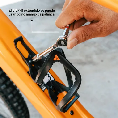 Vista 6 de Granite Stash RT - Multiherramienta para bicicleta de trinquete, 9 bits