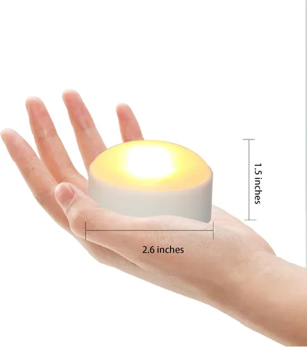 Vista 4 de Farol de calabaza LED de Halloween con control remoto y temporizador, vela eléctrica parpadeante de plástico realista brillante sin llama
