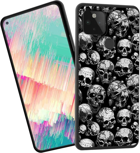 Vista 251 de Funda delgada para Google Pixel 4 XL, funda delgada de silicona de TPU suave a prueba de golpes para Google Pixel 4 XL, astronauta Galaxy