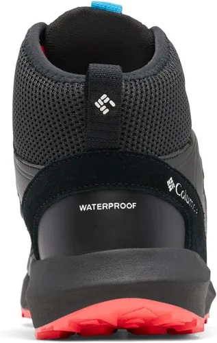 Vista 4 de Columbia Trailstorm Mid - Tenis de senderismo impermeables para mujer